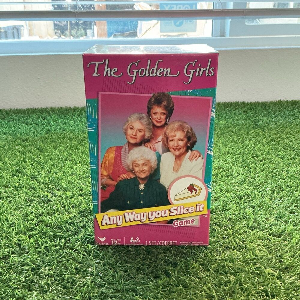 The Golden Girls Any Way You Slice It Trivia Board Game Cardinal 2016